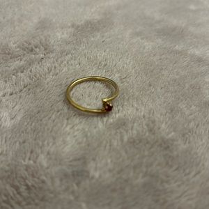 Gold Ruby Ring